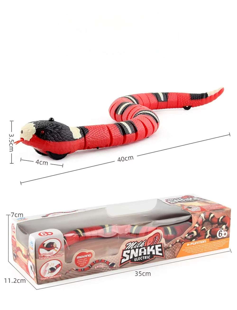 🐍 Serpent Cobra Interactif