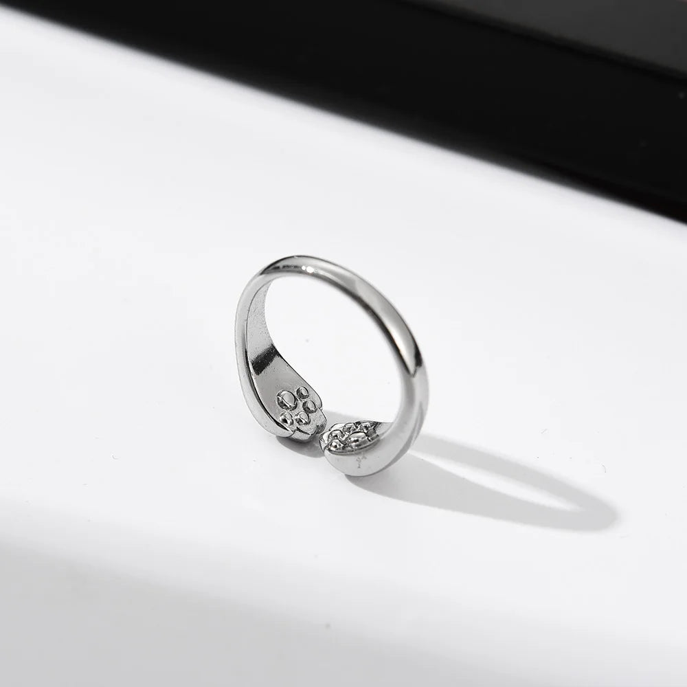Bague en Forme de Patte de Chat pour Femme - Cat Craft