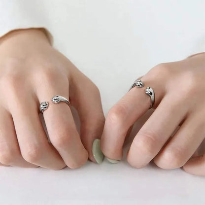 Bague en Forme de Patte de Chat pour Femme - Cat Craft
